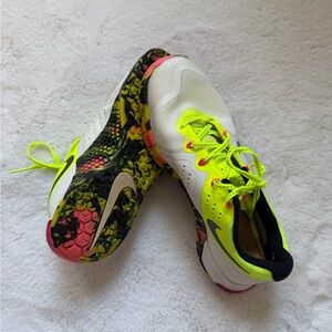 Nike Metcon 1 Training Shoes - Volt Hot Lava White Black - Women's Size 6